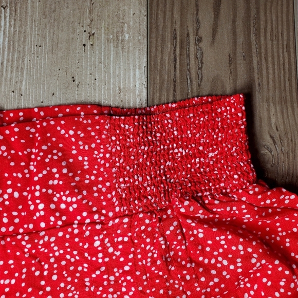 Gap Red Polka Dot Mini Skirt Women's Size Small 100% Rayon NWOT - Picture 5 of 13